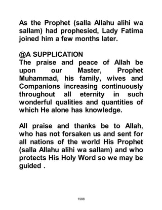 Biography of Prophet Muhammad (A Millennium or Journey of a Lifetime with the Prophet)