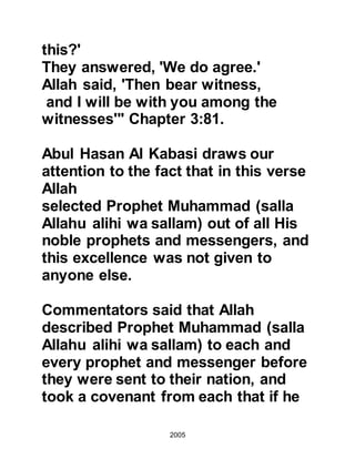 Biography of Prophet Muhammad (A Millennium or Journey of a Lifetime with the Prophet)