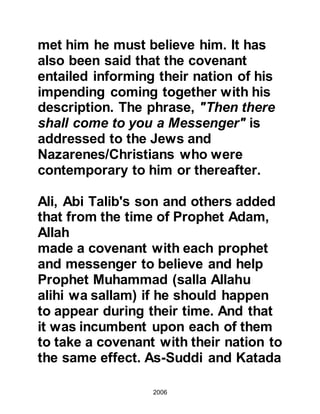 Biography of Prophet Muhammad (A Millennium or Journey of a Lifetime with the Prophet)