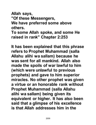 Biography of Prophet Muhammad (A Millennium or Journey of a Lifetime with the Prophet)