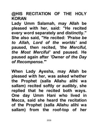 Biography of Prophet Muhammad (A Millennium or Journey of a Lifetime with the Prophet)