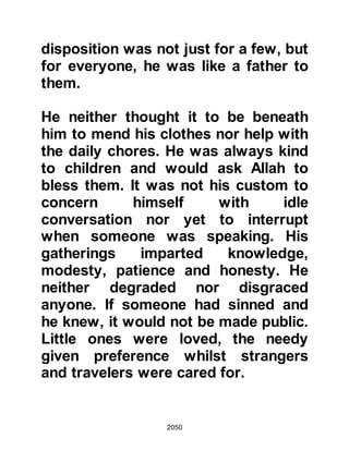 Biography of Prophet Muhammad (A Millennium or Journey of a Lifetime with the Prophet)