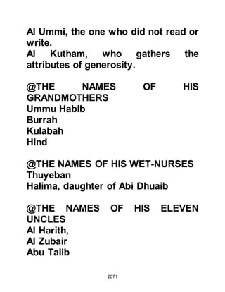 Biography of Prophet Muhammad (A Millennium or Journey of a Lifetime with the Prophet)