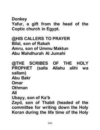 Biography of Prophet Muhammad (A Millennium or Journey of a Lifetime with the Prophet)