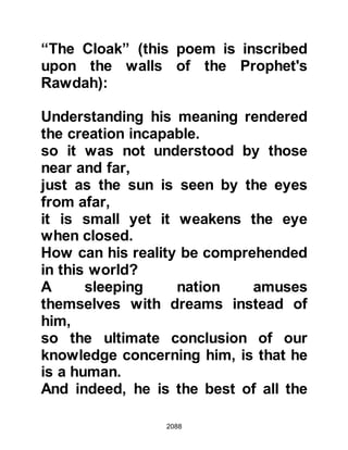 Biography of Prophet Muhammad (A Millennium or Journey of a Lifetime with the Prophet)