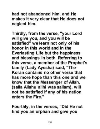 298
thanking Allah they continued on
their way. A few days later Abdullah
went to the Prophet (salla Allahu alihi
wa sallam) and embraced Islam.
Later on, Allah in His Mercy, blessed
Abdullah in such a way that he was
able to recite by heart no less than
seventy chapters of Koran with its
precise diction.
@OTHMAN AND TALHA EMBRACE
ISLAM
Othman, Ahllan's son, was a trader
and was upon his return journey from
Syria, when one night as he and his
fellow caravaners slept, he heard a
voice saying, "O you who sleep, wake
up, indeed Ahmad has come forth!"
The voice with its message
penetrated deep inside him and
 