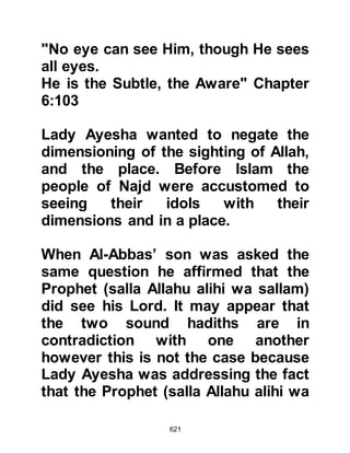 621
with the pledging of allegiance at
Aqabah.
When they reached Aqabah the new
Muslims pitched their tents anxiously
awaiting the arrival of the Prophet,
(salla Allahu alihi wa sallam). Three
nights later, they made their way to
the appointed hill. When the Prophet
(salla Allahu alihi wa sallam)
accompanied by Al-Abbas arrived
their was great happiness.
On account of the increased
hostilities toward the Prophet (salla
Allahu alihi wa sallam) and his
Companions in Mecca, the Prophet's
thoughts turned to migrating with his
Companions to Yathrib. However, his
own migration was out of the
question until Allah made it known to
 