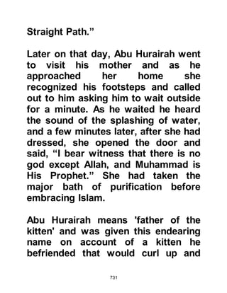 731
their innermost feelings.
@PROPHET MUHAMMAD (salla
Allahu alihi wa sallam), THE
DIPLOMAT
Although the majority of Jews in
Medina refused to accept Prophet
Muhammad (salla Allahu alihi wa
sallam) as a prophet, they knew
although it was hateful to them, that it
was in their best interest to ally
themselves to him as he had become
the most influential person in Medina.
So they went to him, without
coercion, and a written contract was
drawn up to which both parties
pledged they would abide.
The contract afforded fair benefits to
both Muslim and Jew. Amongst the
contractual articles was that they
 