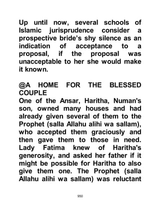 950
remind him that the pact they made
with the Jews in years gone by was
no longer existent. Ubadah shrewdly
observed and drew Abdullah Ubayy's
son attention to the fact that the Jews
had broken their pact with their tribe
in preference to one made with the
Prophet (salla Allahu alihi wa sallam).
Ubadah’s words were effective and
Abdullah, Ubayy’s son abandoned
his intention to go to the help of the
Jews.
@SURRENDER AND EXPULSION
Two weeks passed, and the
tribesmen of Kaynuka remained
barricaded in their fortresses. As the
Prophet (salla Allahu alihi wa sallam)
waited for the Kaynuka's answer,
Abdullah, Ubayy’s son sought him
out in a belligerent manner. When he
 