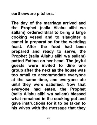 952
banished and their possessions
confiscated. He then told Abdullah
that if he desired to do so, he could
escort them to wherever they wished
to relocate. Abdullah accepted the
Prophet's decision and sent word to
his allies, informing them of their fate
and then escorted out of Arabia to a
town called Azru’a in Syria.
As for their confiscated possessions,
they were to greatly enrich the
Muslim armory, as the Kaynuka were
highly skilled smiths and much
needed coats of mail and weapons
were among the spoils.
@KA’B, THE SON OF ASHRAF
The Jew, Ka’b, Ashraf's son, who had
not only used his wealth against the
Prophet (salla Allahu alihi wa sallam)
 