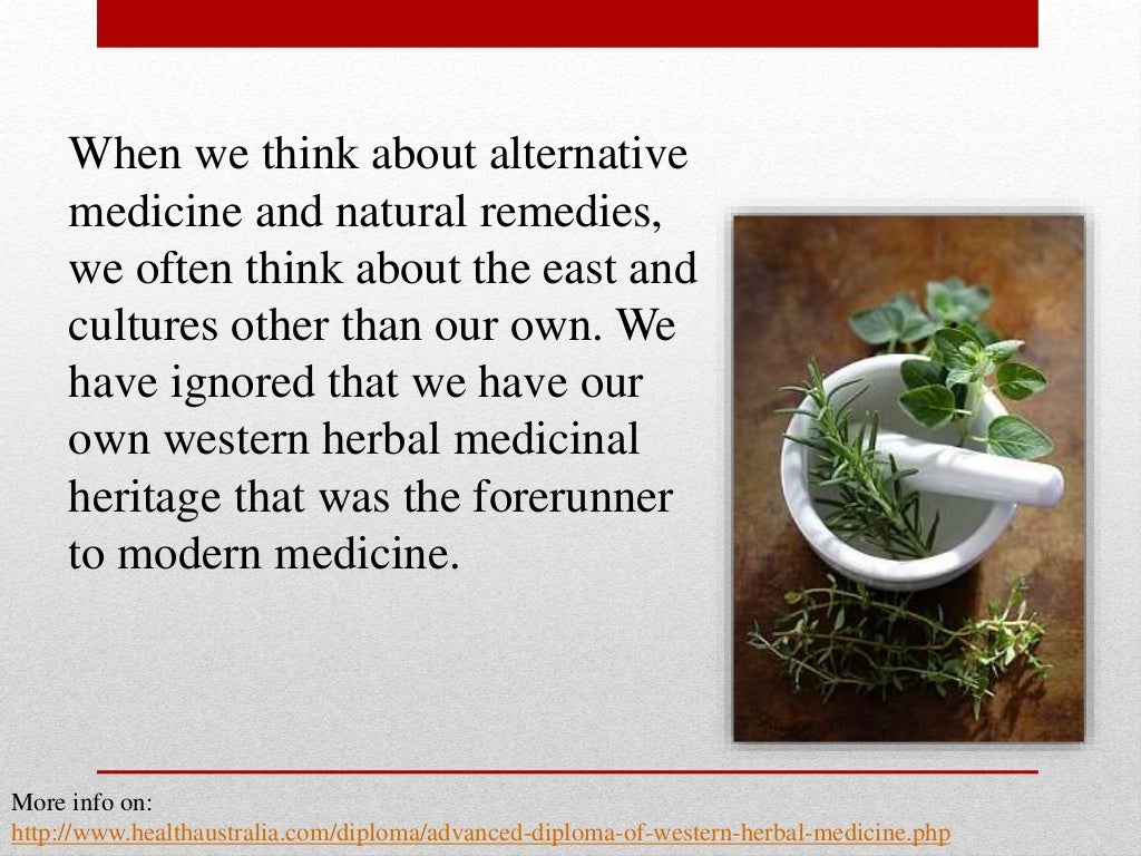 What Exactly Is Western Herbal Medicine?