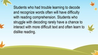What factors are affecting comprehension | PPTX