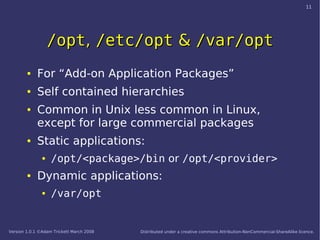 Introduction to the FHS