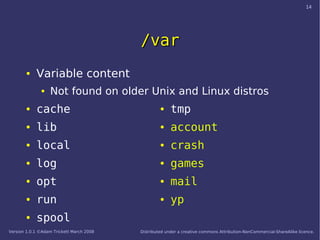 Introduction to the FHS