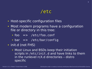 Introduction to the FHS