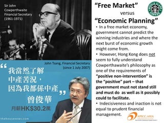 The proposed BJ-GD-HK Knowledge Corridor
A strategy for China to move from “Sustained
Development” to “Sustainable Development”
                      A strategy that combines European
                      expertise, China’s strengths in
                      science and technology and high-
                      tech manufacturing; and Hong
                      Kong’s service capacity to facilitate
                      economic transitions:

                      • China’s “Sustained Development”
                      (through investment by the State) to
                      “Sustainable Development” (through
                      values created from Technology
                      Transfer and Technology
                      Commercialization);

                      • Hong Kong’s narrow industry base
                      and over-reliance on the financial
                      and property sectors.
 