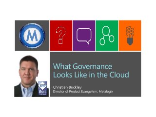What Governance Looks Like in the Cloud