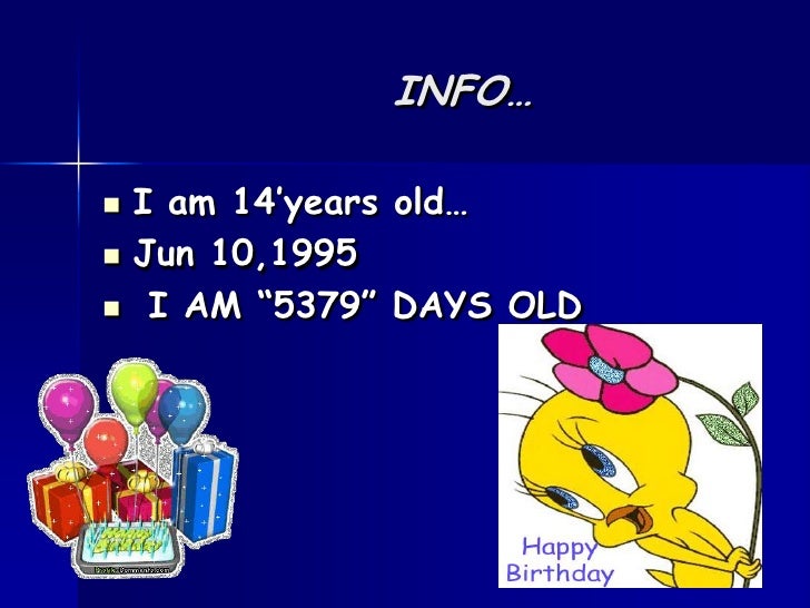 What Happened On The Day I Was Born