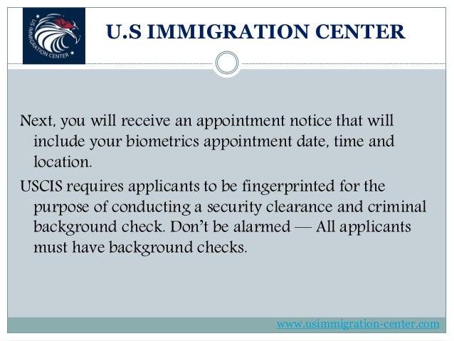 what happens after filing green card renewal form i 90 uscis biometrics form