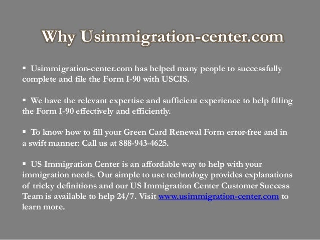what happens after filing i 90 application to replace permanent resi i90 immigration form