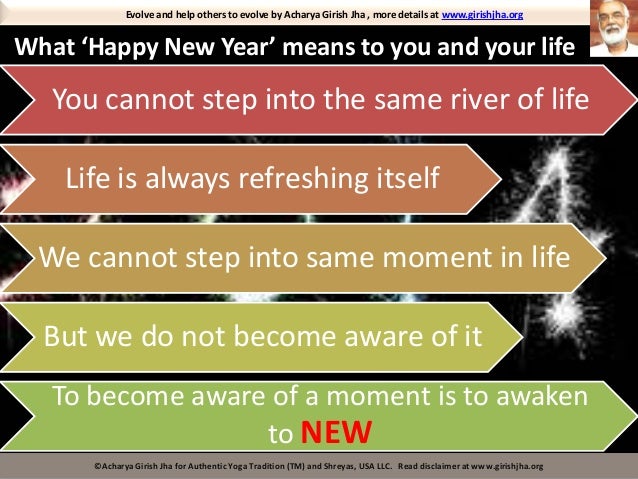 What ‘happy new year’ means to you