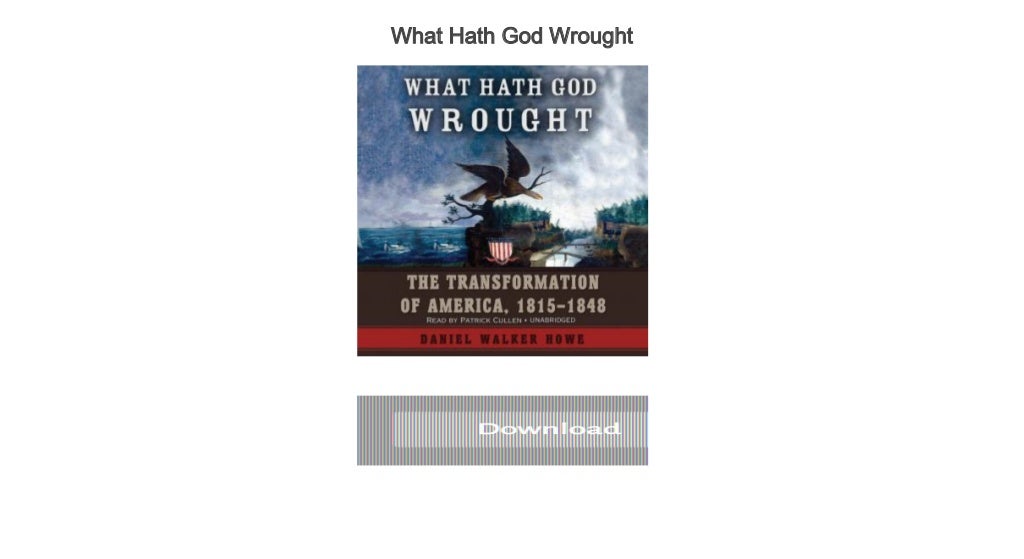 what hath god wrought book review what hath god wrought book review