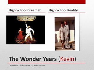 The Wonder Years (Kevin)
High School Dreamer High School Reality
Copyright 2017 Kevin Petschow / All Rights Reserved
 