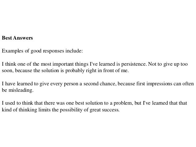 What Have You Learned From Your Mistakes On The Job Answer What Have You Learned From Your Mistakes On The Job Answer