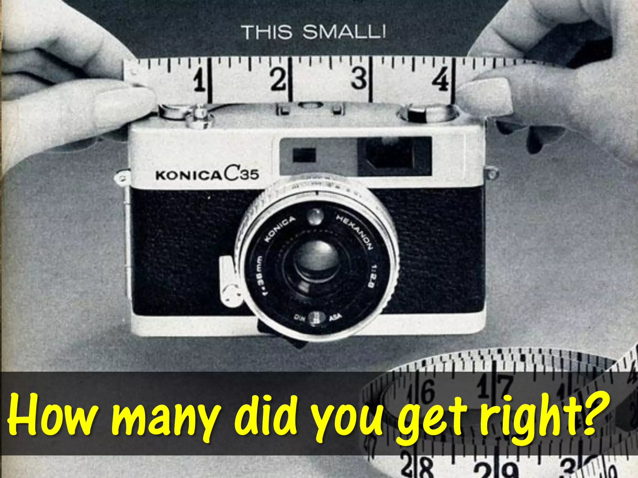 • Briefcase
 • File folders
 • email




How many did you get right?
 