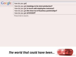 The world that could have been...

 