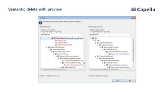 Semantic delete with preview
 