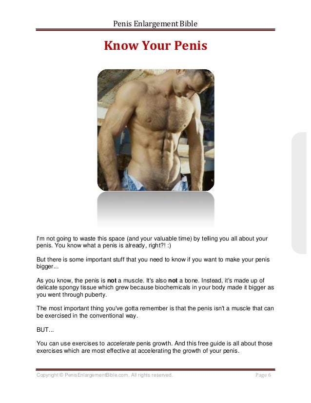 What Increases Penile Growth Formula