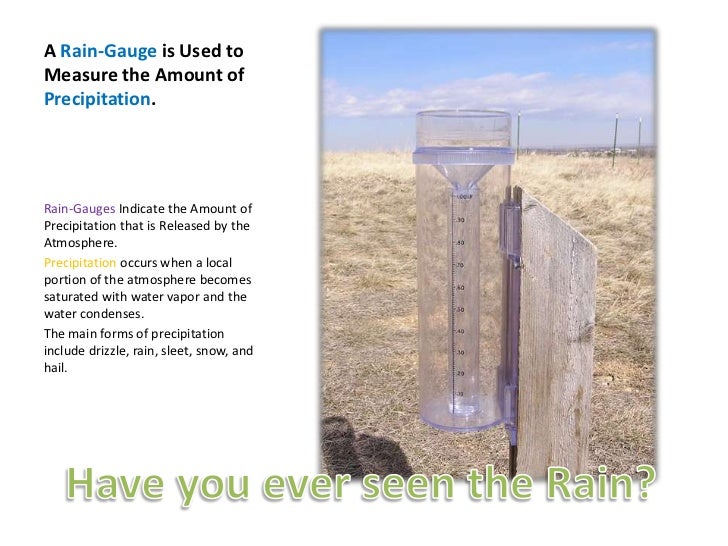 What instruments do we use to measure weather