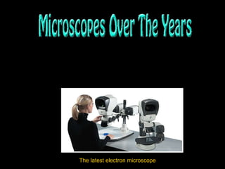 The latest electron microscope 