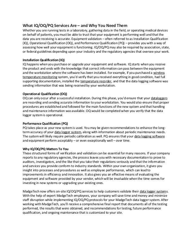 iq oq pq template what iq oq pq services are and why you need them iq oq pq template what iq oq pq services are and why you need them