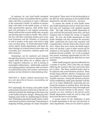 The High Achieving Governmental Health Department in 2020 as the ...