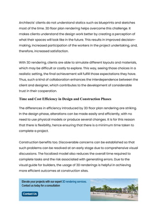 What is 3D Floor Plan Rendering? A Beginner’s Guide | PDF