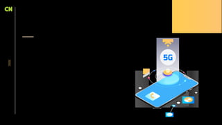 5G TECHNOLOGY
EXPLAINED
5G is a cellular network technology that dictates
the way how a cellular network works.
It comprises how radio frequencies are used, and
how many components of the devices we rely on
use radio signals and share data with each other.
 