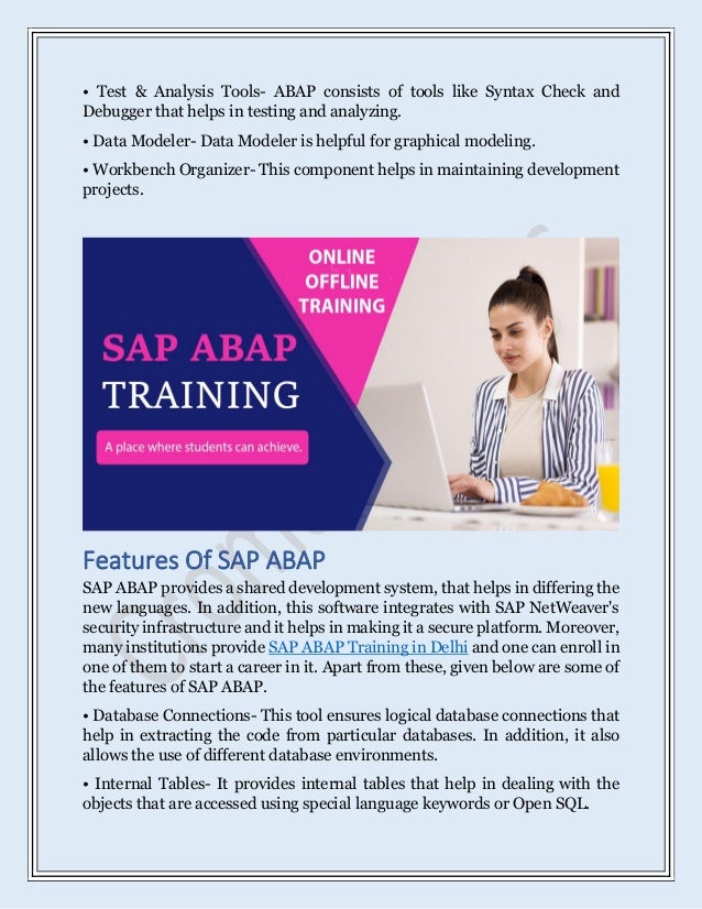 What is abap type & features | PDF