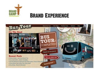 Brand Experience
 
