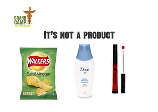 It’s not a product
 