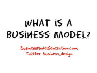 What Is A Business Model Canvas