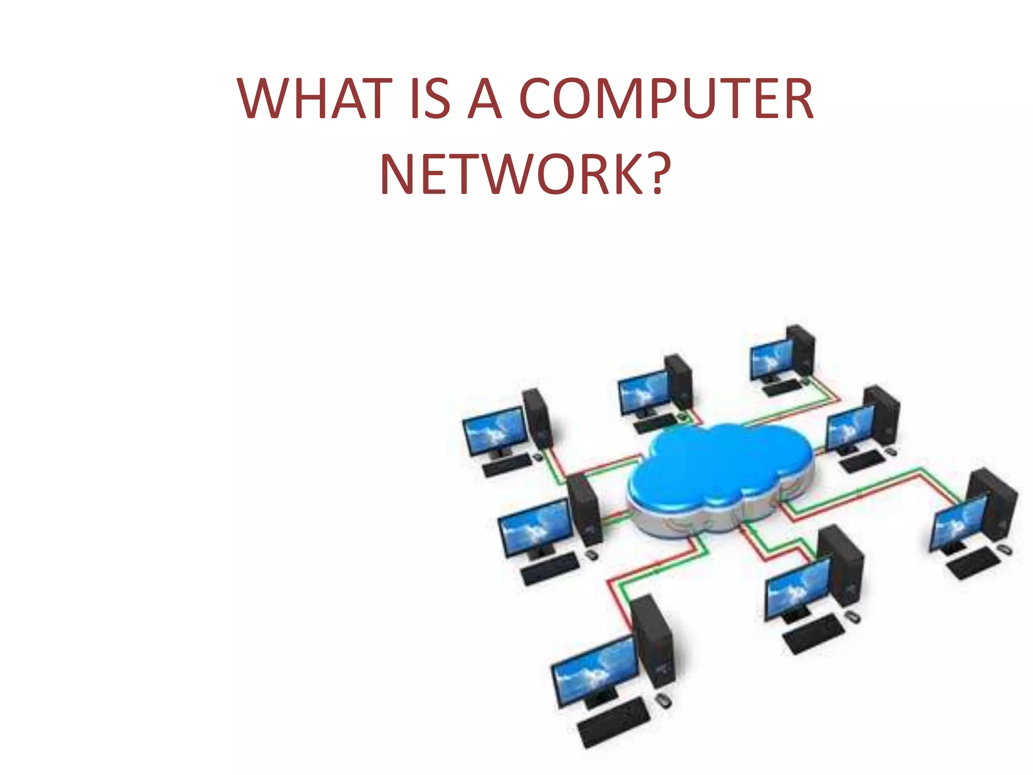 What is a computer network | PPT