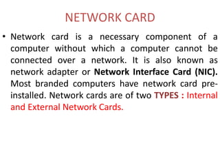 What is a computer network | PPSX
