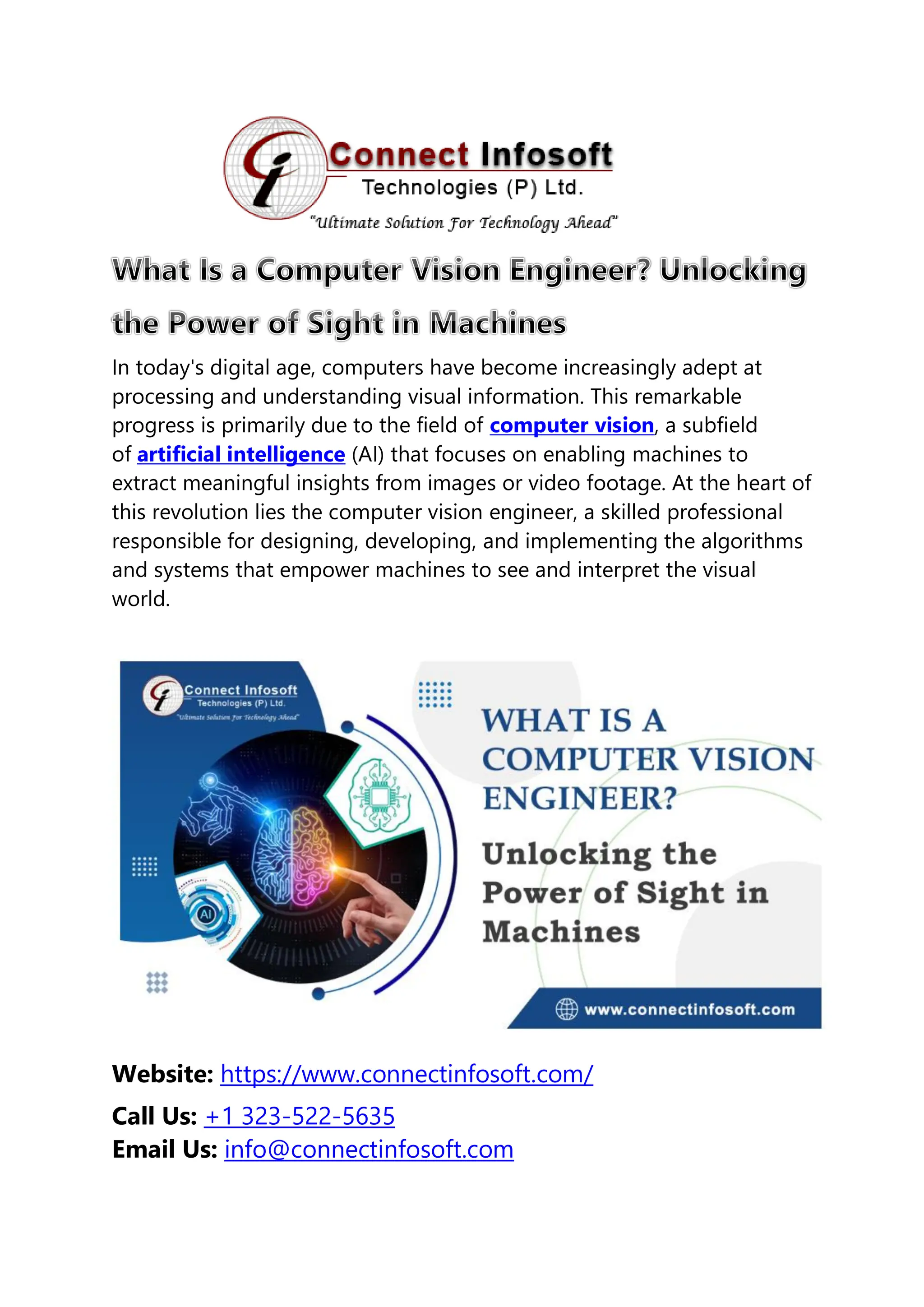 What Is a Computer Vision Engineer- Unlocking the Power of Sight in ...