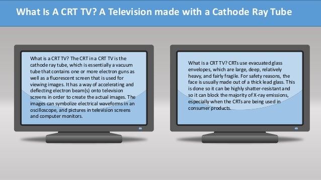 What is a crt tv