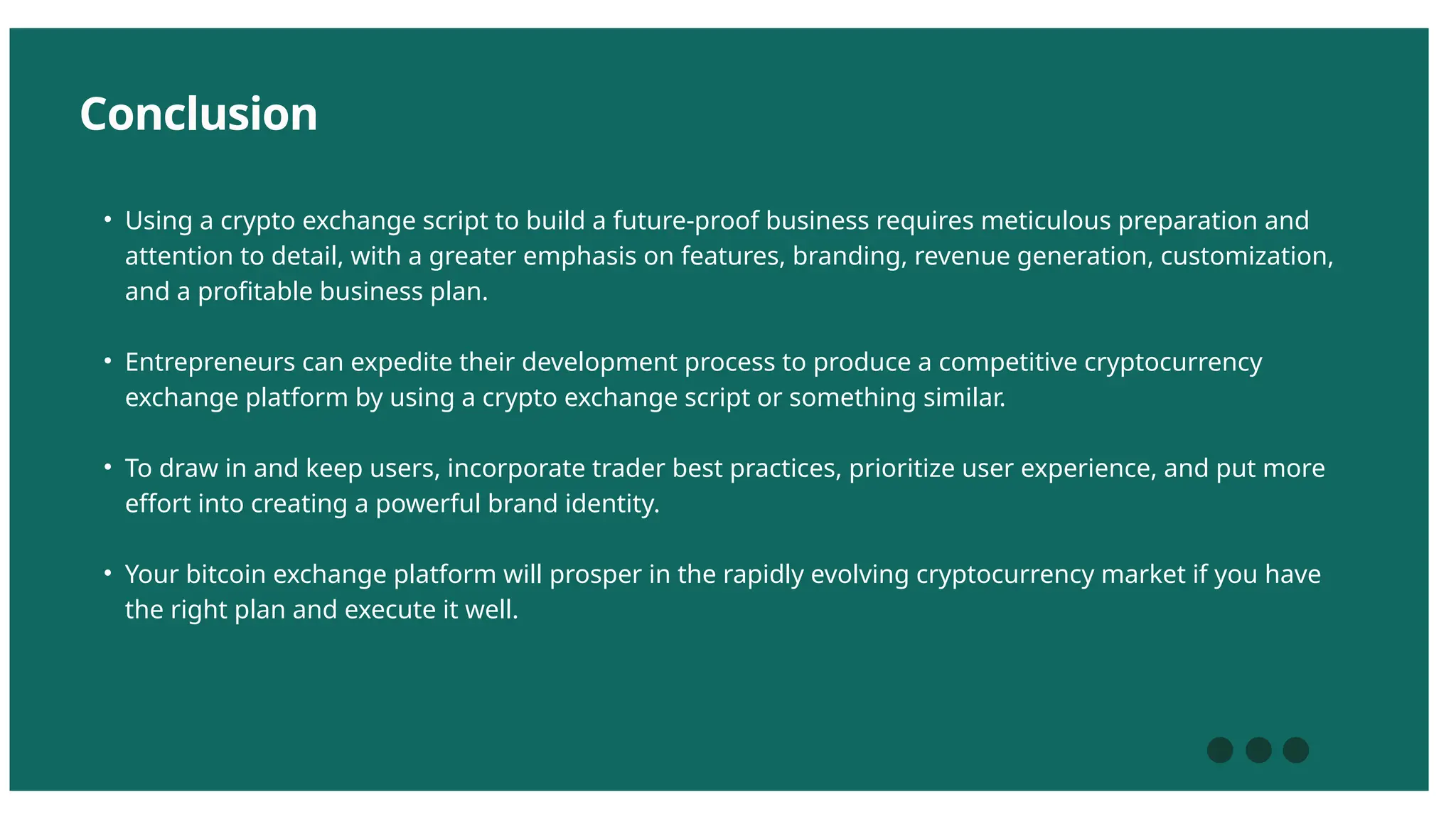 What is a Cryptocurrency Exchange Script Why choose for crypto Business |  PPTX