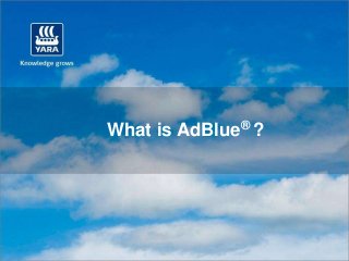What is AdBlue® ?
 
