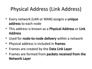What is Addressing in Networking in Computer Networks | PPTX