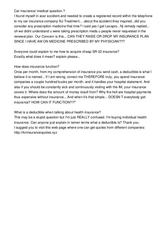 how do i get medical insurance for myself